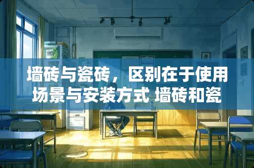 墙砖与瓷砖，区别在于使用场景与安装方式 墙砖和瓷砖怎么分别的