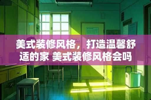 美式装修风格，打造温馨舒适的家 美式装修风格会吗