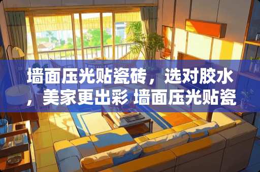 墙面压光贴瓷砖，选对胶水，美家更出彩 墙面压光贴瓷砖刷什么胶