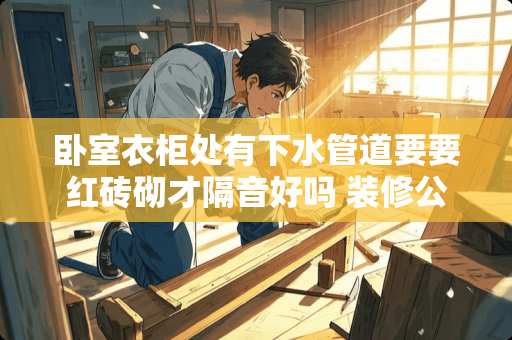 卧室衣柜处有下水管道要要红砖砌才隔音好吗 装修公司做门框不用水泥砖头做，用木头石膏板做，强度能行吗