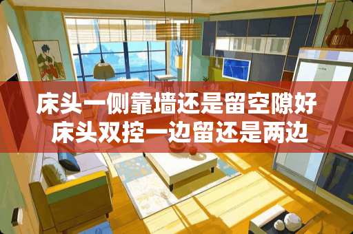 床头一侧靠墙还是留空隙好 床头双控一边留还是两边都留