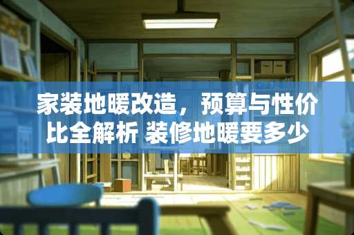 家装地暖改造，预算与性价比全解析 装修地暖要多少钱