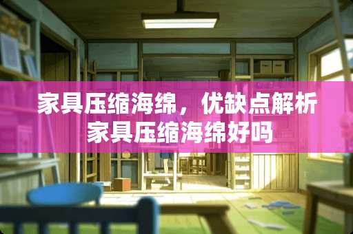 家具压缩海绵，优缺点解析 家具压缩海绵好吗