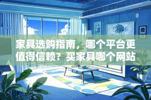 家具选购指南，哪个平台更值得信赖？买家具哪个网站好