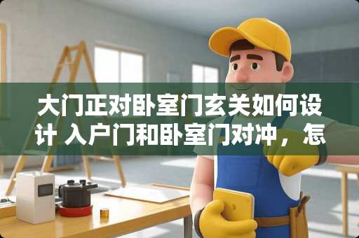 大门正对卧室门玄关如何设计 入户门和卧室门对冲，怎么设计玄关屏风呢