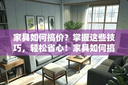 家具如何搞价？掌握这些技巧，轻松省心！家具如何搞价