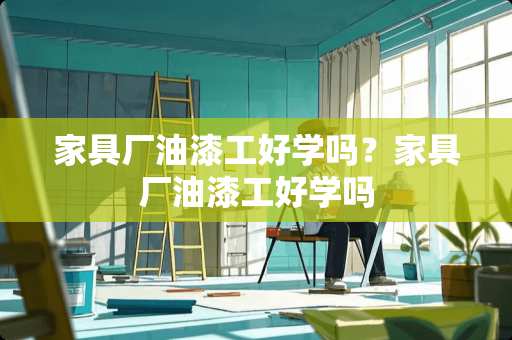 家具厂油漆工好学吗？家具厂油漆工好学吗