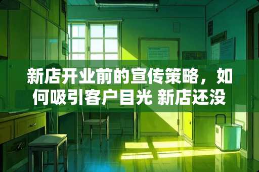新店开业前的宣传策略，如何吸引客户目光 新店还没装修怎么宣传