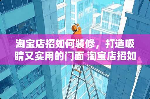 淘宝店招如何装修，打造吸睛又实用的门面 淘宝店招如何装修