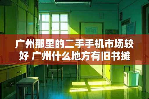 广州那里的二手手机市场较好 广州什么地方有旧书摊
