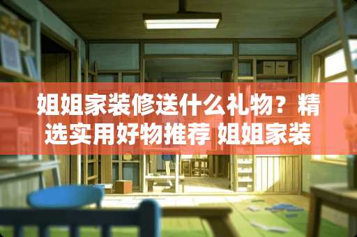 姐姐家装修送什么礼物？精选实用好物推荐 姐姐家装修送什么礼物