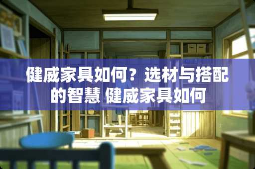 健威家具如何？选材与搭配的智慧 健威家具如何