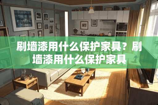 刷墙漆用什么保护家具？刷墙漆用什么保护家具