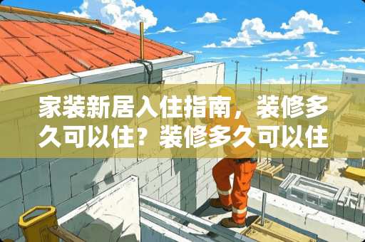 家装新居入住指南，装修多久可以住？装修多久可以住