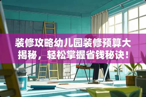 装修攻略幼儿园装修预算大揭秘，轻松掌握省钱秘诀！装修幼儿园需要多少钱