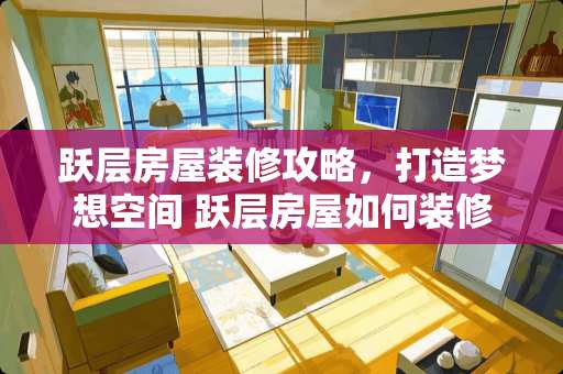 跃层房屋装修攻略，打造梦想空间 跃层房屋如何装修