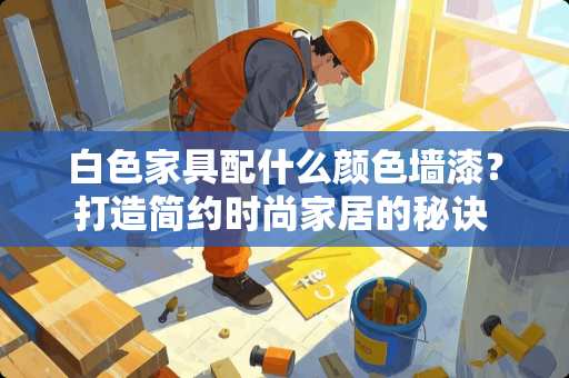 白色家具配什么颜色墙漆？打造简约时尚家居的秘诀 白色家具配什么颜色墙漆