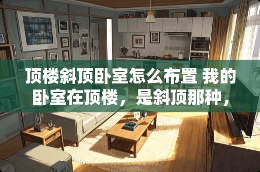 顶楼斜顶卧室怎么布置 我的卧室在顶楼，是斜顶那种，请问床是靠斜的那面墙放合适还是靠垂直的那面墙放合适?坐东朝西的房子