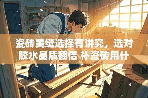 瓷砖美缝选择有讲究，选对胶水品质翻倍 补瓷砖用什么胶