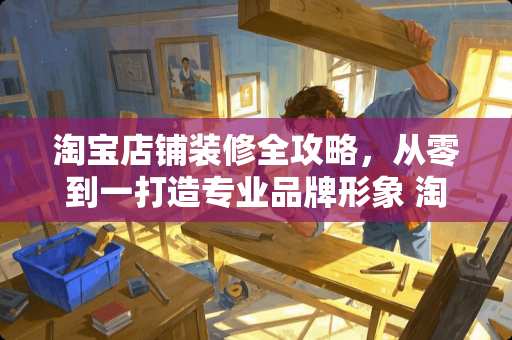 淘宝店铺装修全攻略，从零到一打造专业品牌形象 淘宝店铺怎么自己装修