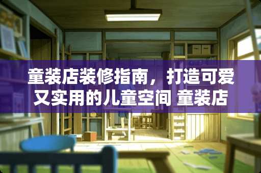 童装店装修指南，打造可爱又实用的儿童空间 童装店怎么装修好看