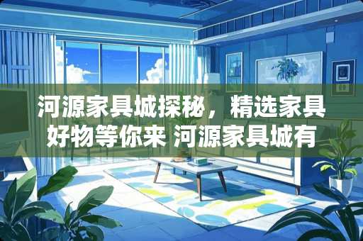 河源家具城探秘，精选家具好物等你来 河源家具城有哪些
