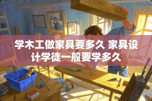 学木工做家具要多久 家具设计学徒一般要学多久