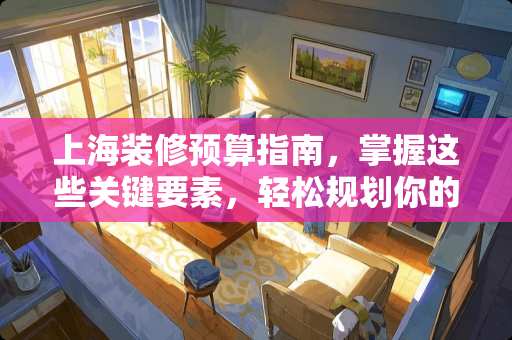 上海装修预算指南，掌握这些关键要素，轻松规划你的家装之路 上海装修多少钱一平米