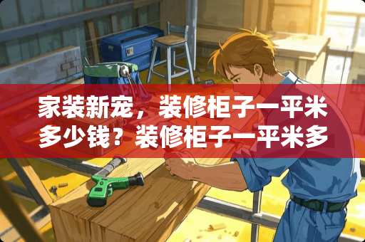 家装新宠，装修柜子一平米多少钱？装修柜子一平米多少钱