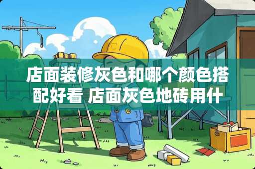 店面装修灰色和哪个颜色搭配好看 店面灰色地砖用什么色的墙扣板