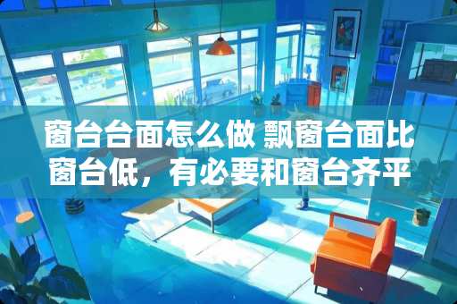 窗台台面怎么做 飘窗台面比窗台低，有必要和窗台齐平吗