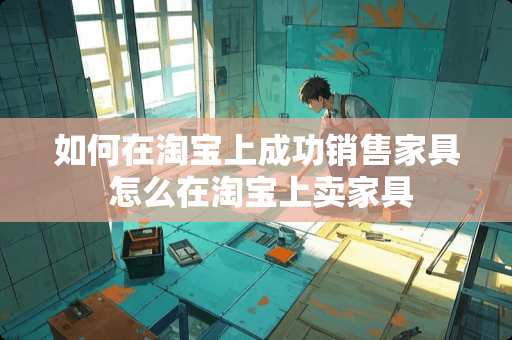 如何在淘宝上成功销售家具 怎么在淘宝上卖家具