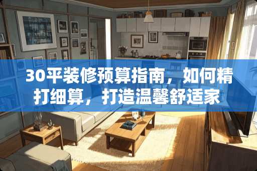 30平装修预算指南，如何精打细算，打造温馨舒适家 30平装修需要多少钱