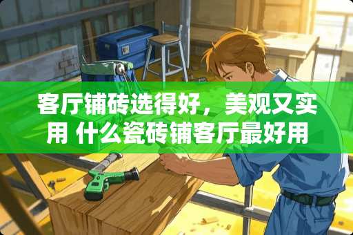 客厅铺砖选得好，美观又实用 什么瓷砖铺客厅最好用