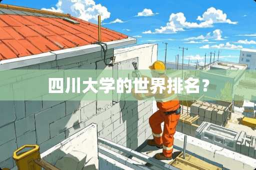 四川大学的世界排名？