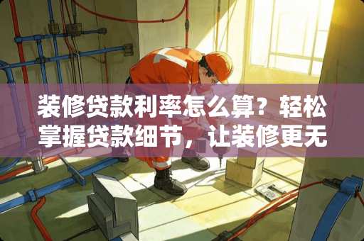 装修贷款利率怎么算？轻松掌握贷款细节，让装修更无压力 装修贷款利率怎么算