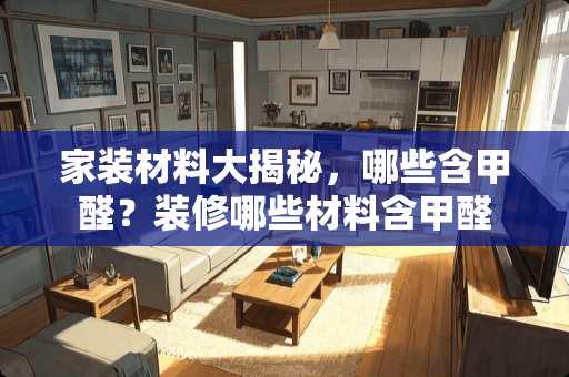 家装材料大揭秘，哪些含甲醛？装修哪些材料含甲醛