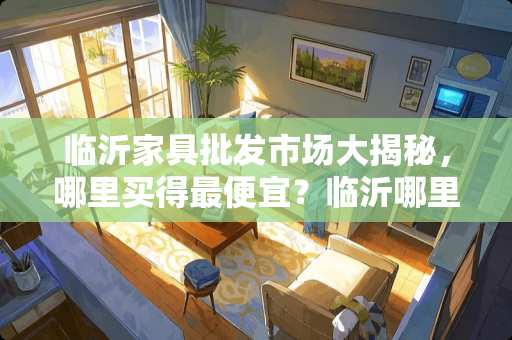 临沂家具批发市场大揭秘，哪里买得最便宜？临沂哪里批发家具便宜