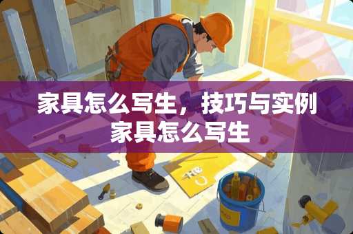 家具怎么写生，技巧与实例 家具怎么写生