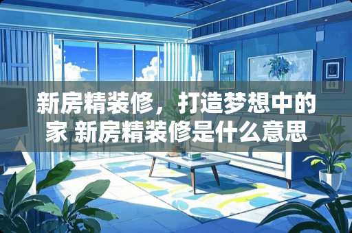 新房精装修，打造梦想中的家 新房精装修是什么意思