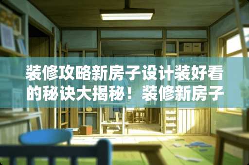 装修攻略新房子设计装好看的秘诀大揭秘！装修新房子怎么设计装好看