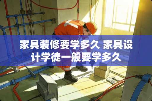 家具装修要学多久 家具设计学徒一般要学多久