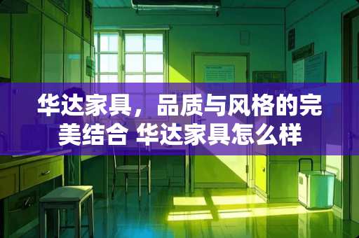 华达家具，品质与风格的完美结合 华达家具怎么样