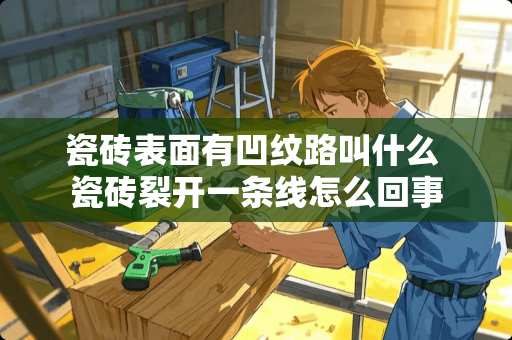 瓷砖表面有凹纹路叫什么 瓷砖裂开一条线怎么回事