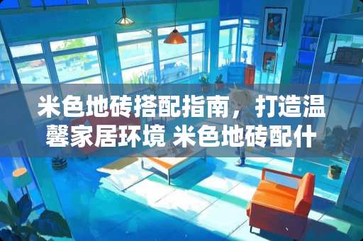 米色地砖搭配指南，打造温馨家居环境 米色地砖配什么家具