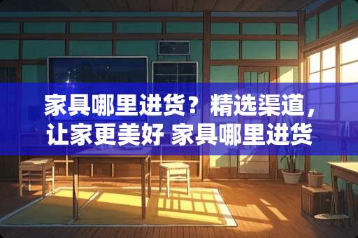 家具哪里进货？精选渠道，让家更美好 家具哪里进货