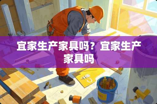 宜家生产家具吗？宜家生产家具吗