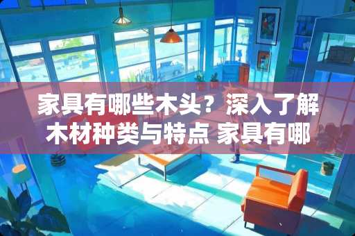 家具有哪些木头？深入了解木材种类与特点 家具有哪些木头