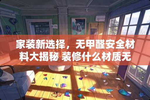 家装新选择，无甲醛安全材料大揭秘 装修什么材质无甲醛