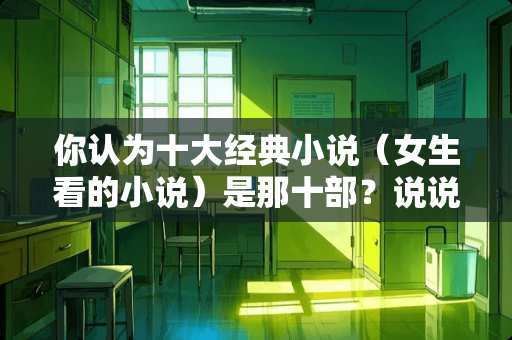 你认为十大经典小说（女生看的小说）是那十部？说说你喜欢的原因？